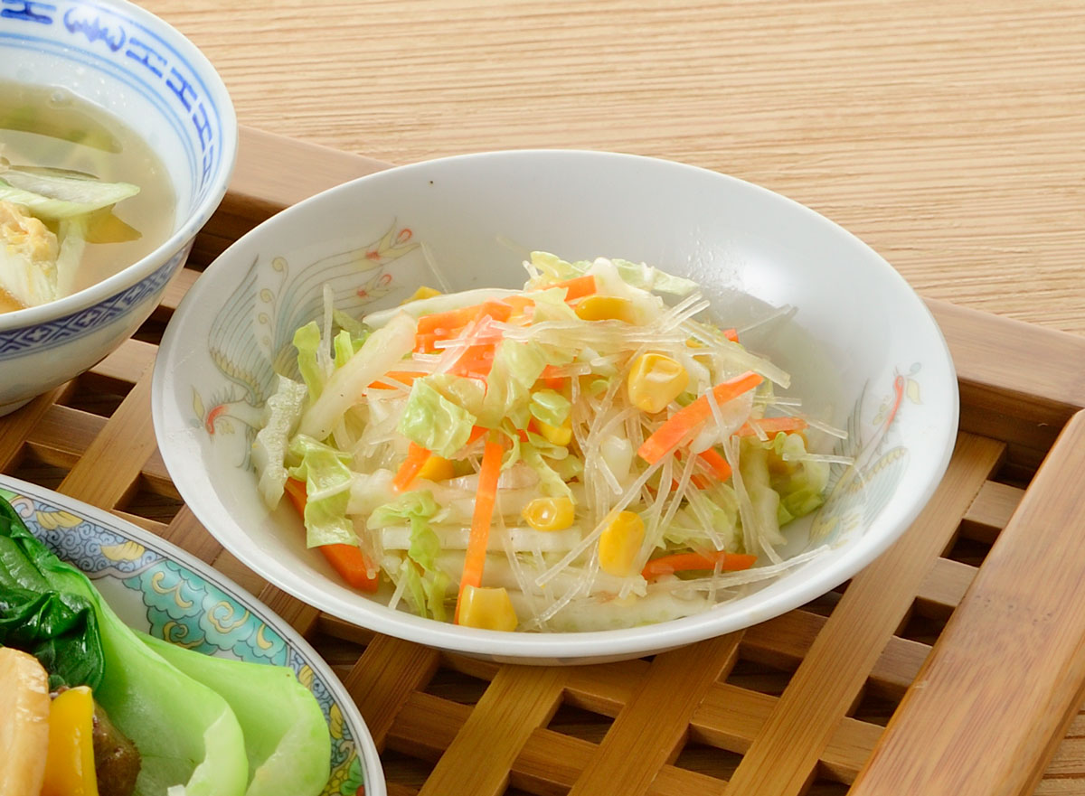 白菜と春雨の中華風サラダ